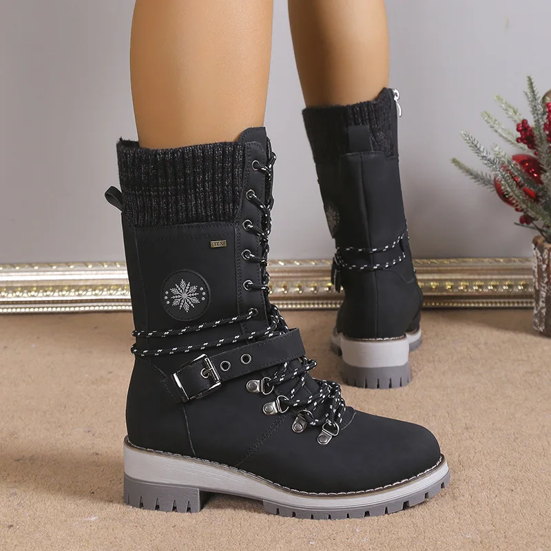 Höga Vinterskor Dam | Boots Till Kvinnor Boots för Kvinnor • Shoeking.se