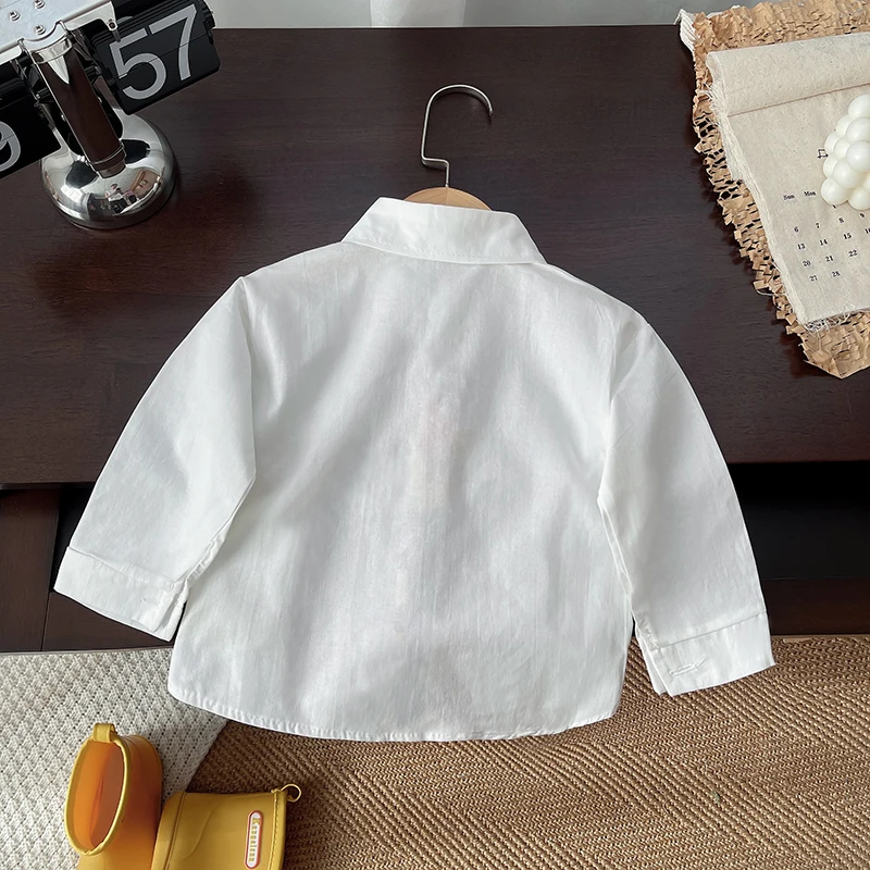 Kids Shirts Spring Thin Long Sleeve For 1 2 3 4 Years
