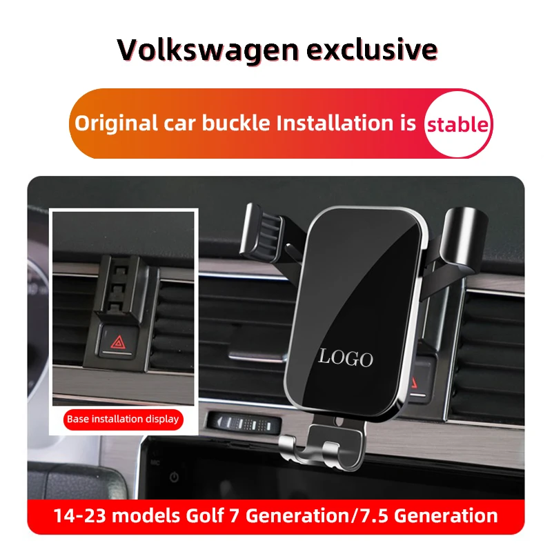 AYADA Handyhalterung Kompatibel mit VW Golf 7, Handy Halter Phone Holder