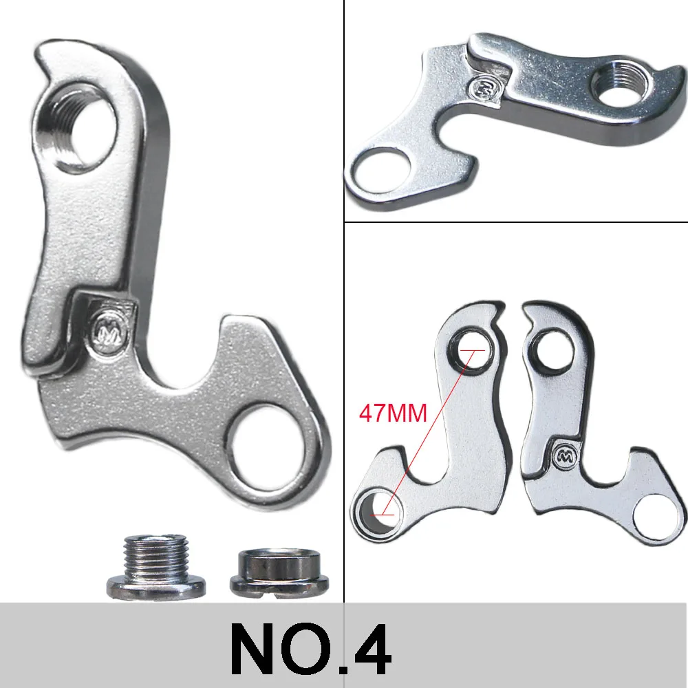 1pc Universal Legierung MTB Rennrad Schaltwerk Aufhänger Racing Radfahren Mountainbike Rahmen Hinten Getriebe Schwanz Haken Adapter Teile – Detail 7