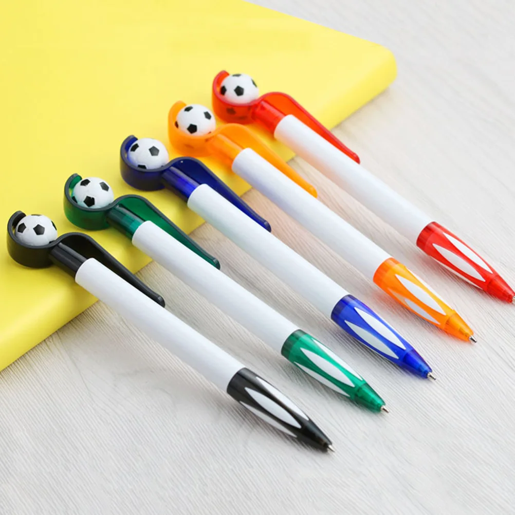 

Students Soccer Ballpoint Pens Office Advertising Pen Stationery Soccer Party Favor Ballpoint Pens Kids Stationery