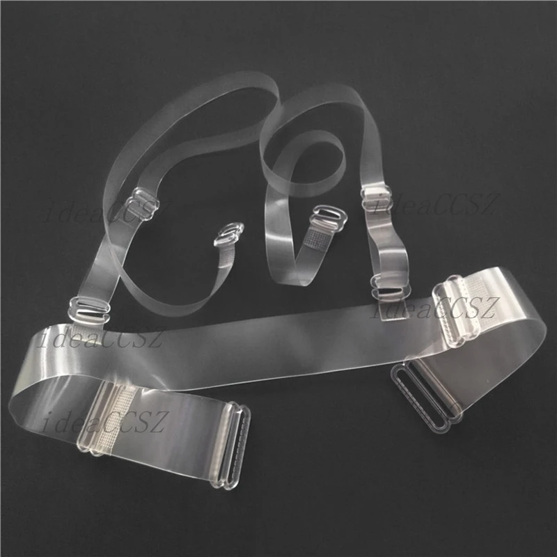 Women Bras for Backless Dress Adhesive Bra Transparent Strap Bras EFG Invisible Push Up Sexy Wedding Silicone Underwear Lingerie