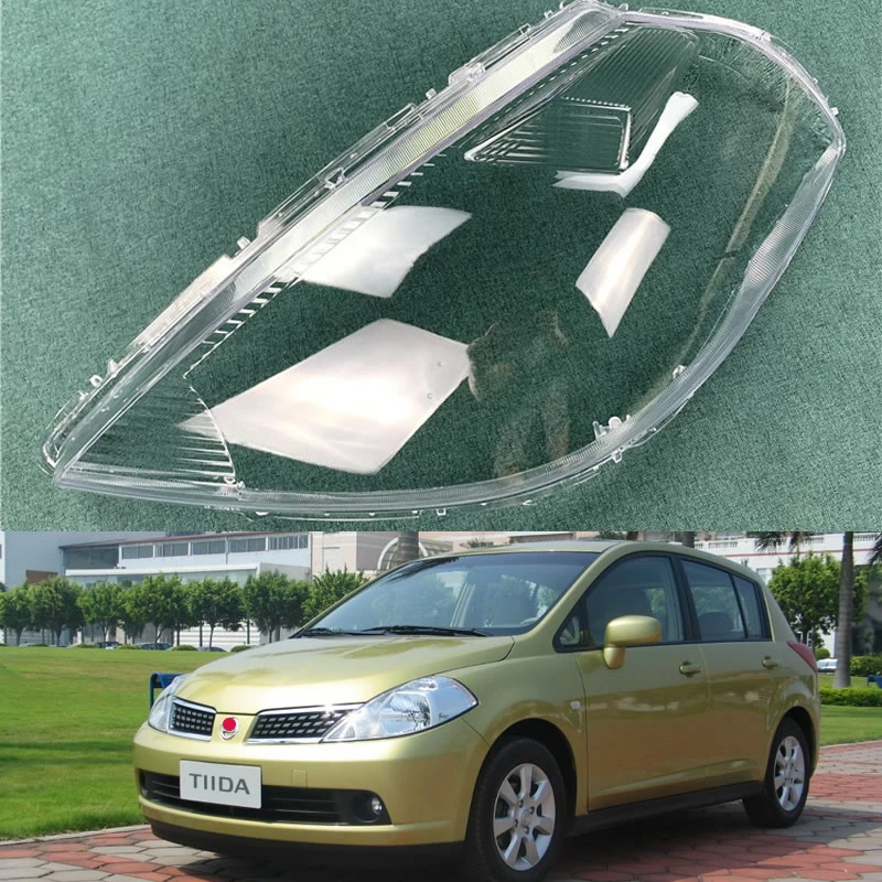 

For Nissan Tiida 2005 2006 2007 Headlamp Transparent Cover Headlight Shell Lens Replace The Original Lampshade Plexiglass