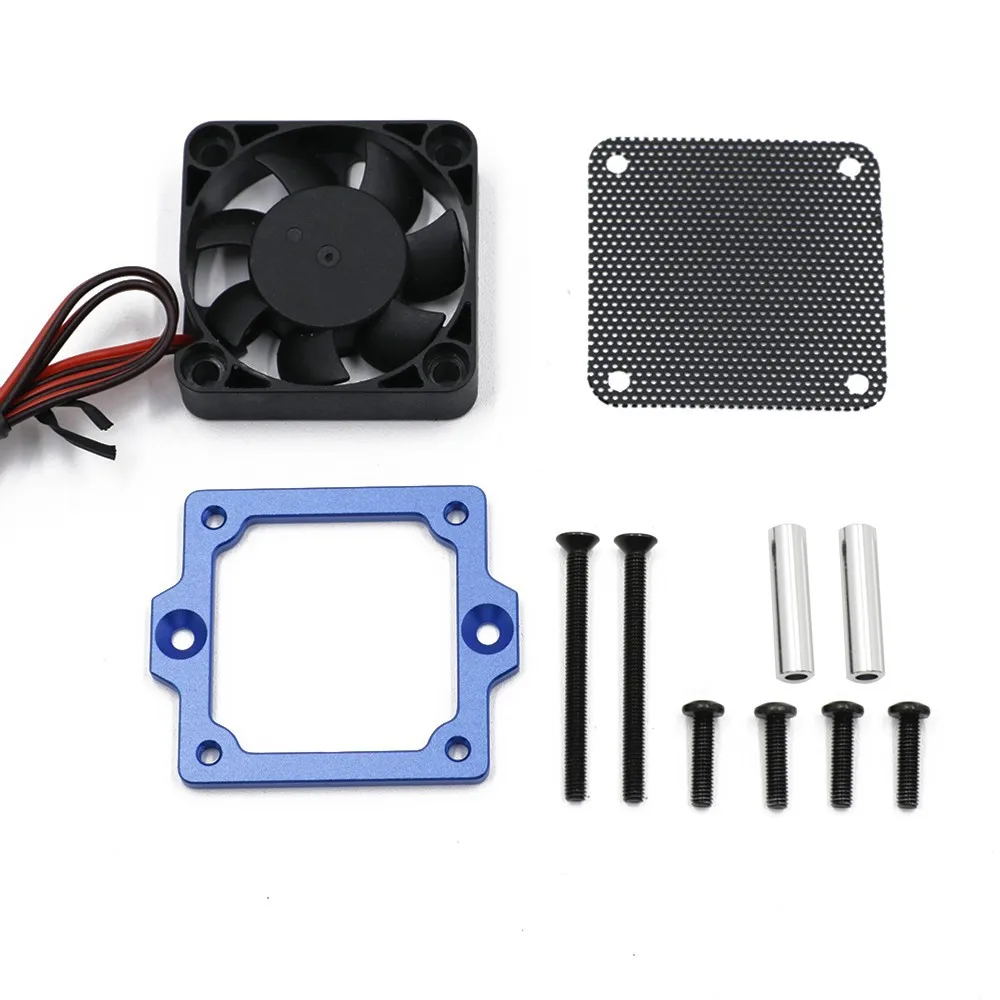 

Replace ESC Cooling Fan Kit Lightweight Repair Spare Part For TRAXXAS trx4 trx6 Land Rover Defender Ford 1/10 RC Car Accessories