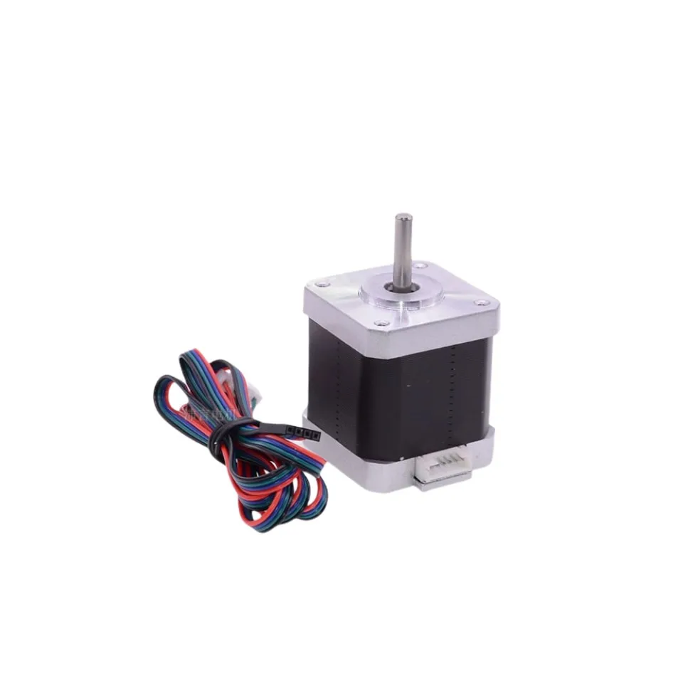 

42 stepper motor 2-phase 4-wire 17HS8401B single output shaft hybrid low noise and low heat generation