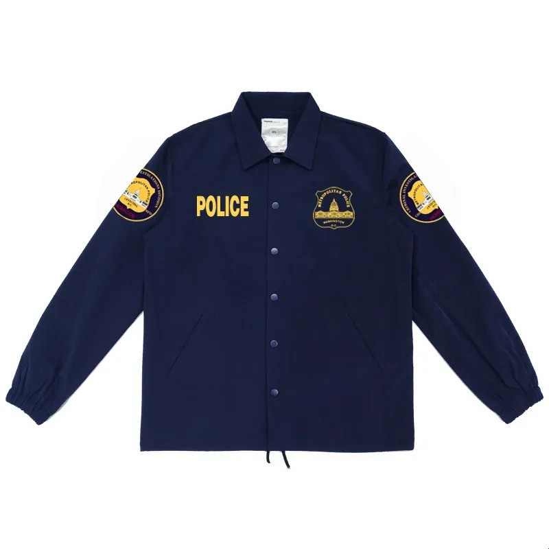 American Trainer Jacket Tactical Coat Autumn Winter Season Plus Cotton Thick Coat US Fan Uniform