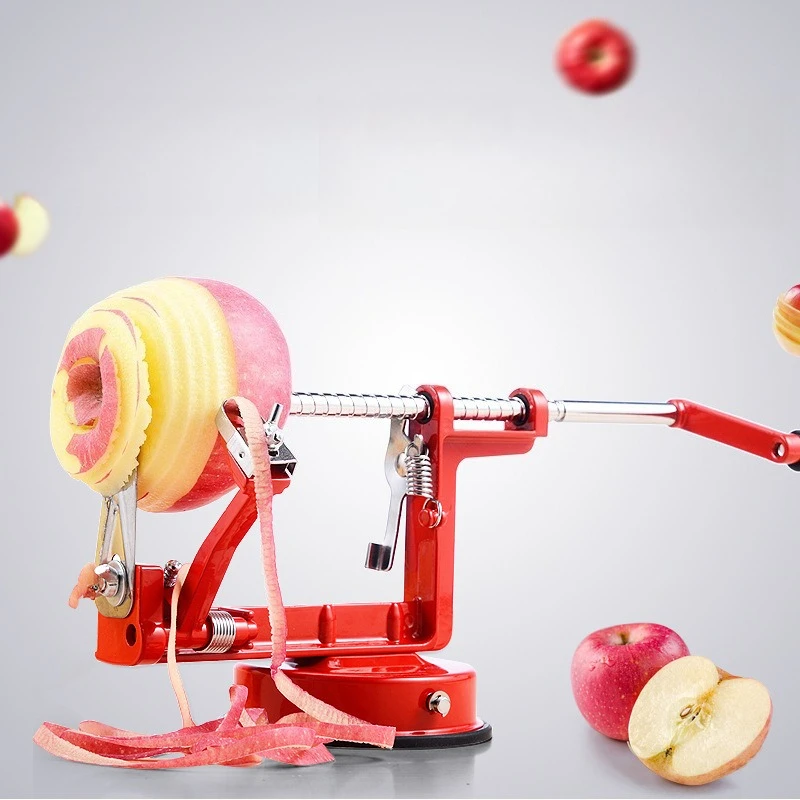 Description Picture 4 of itemManual Spiral French Fry Cutter Cooking Tools Vegetable Spiralizer Twisted Potato Apple Slicer Stainless Steel Kitchen Gadgets