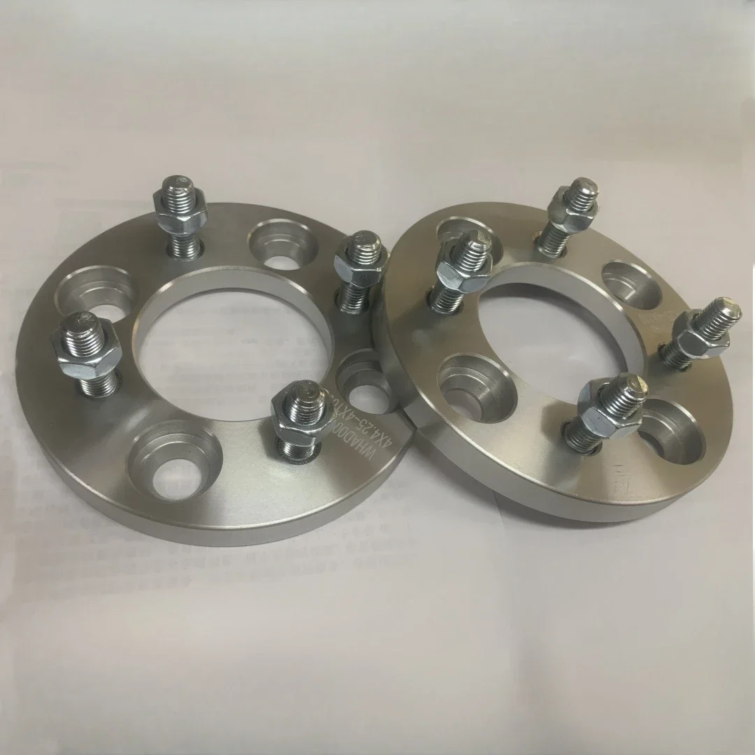 2pcs 25mm Wheel Adapters Spacers PCD 4x114.3 To 4x100 Center Bore 71mm Lug Studs M12x1.5