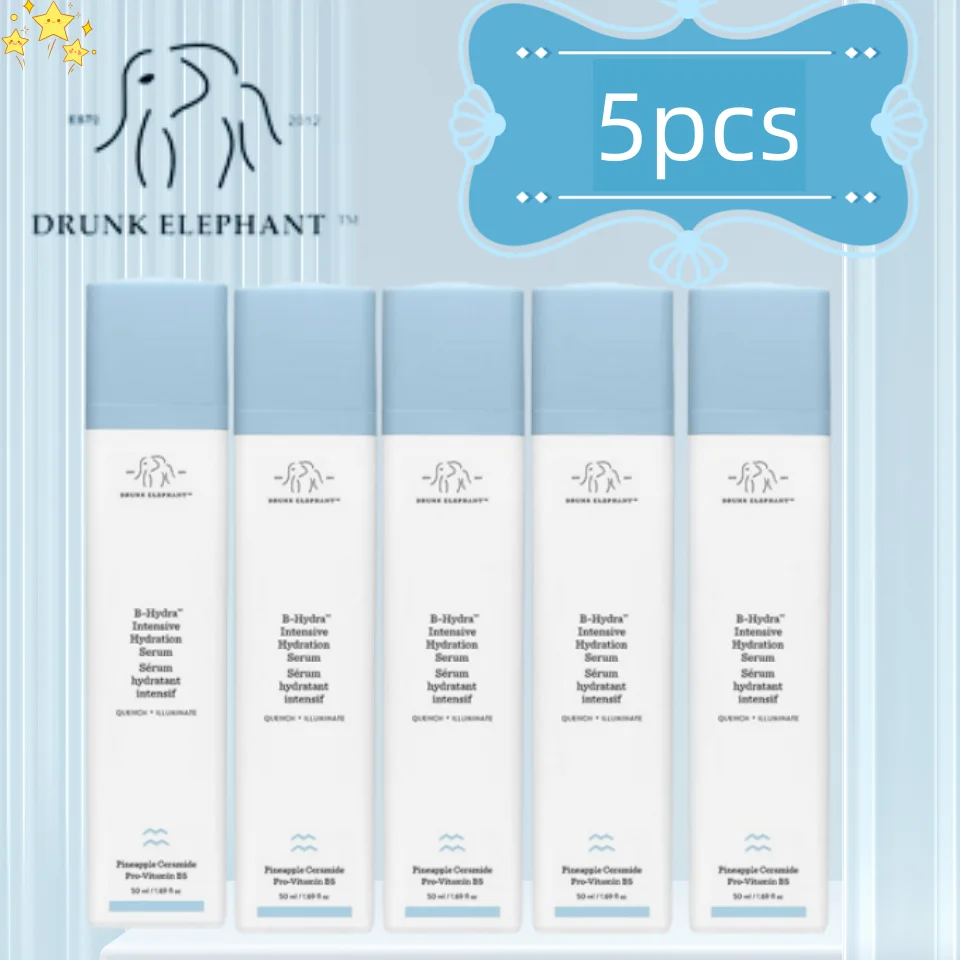 

5PCS Drunk Elephant Ceramide Moisturizing Essence Maintains Skin Stability Repairing Barriers Skin Care Brighten Original