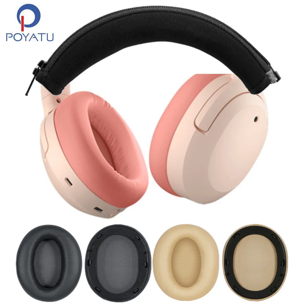 

POYATU W820NB Earpads Headphone Ear Pads For EDIFIER W820NB Earpads Headphone Ear Pads Replacement Ear Pas Cushion Cover Earmuff