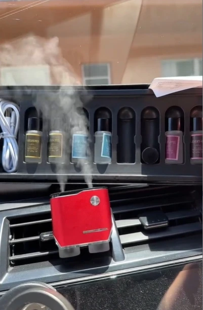 Deodorante per Auto, Tre Intensità Regolabili, Diffusore di Aromi per Auto, Profumatore Portatile - Image 4
