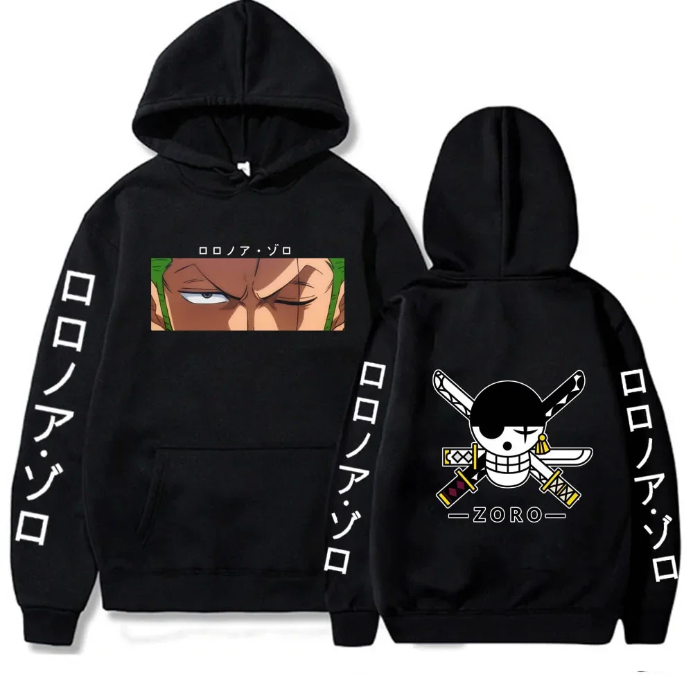 

Roronoa Zoro hoodie Women Cartoon Luffy Sweatshirts Ullzang Japanese Anime 90s Graphic Sweatshirt Manga One Piece Gear 5 Hoodie