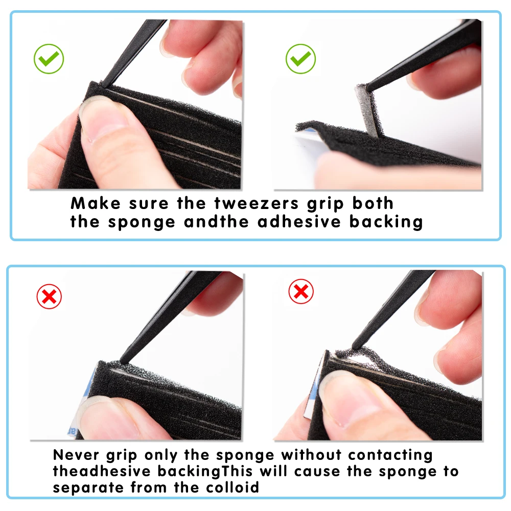 Light Leak Proof Sponge High Density Foam for Nikon F2 Light Proof Seal Foam Sponge Film Camera Repair Kits Accessories