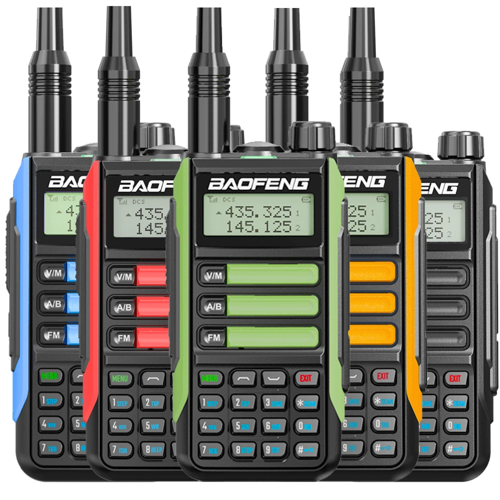2PCS NEW Baofeng UV 16 Max V2 High Power Upgraded Of UV9R UV5R Walkie Talkie IP68 Waterproof 50KM Long Range Dual Band Ham Radio 2