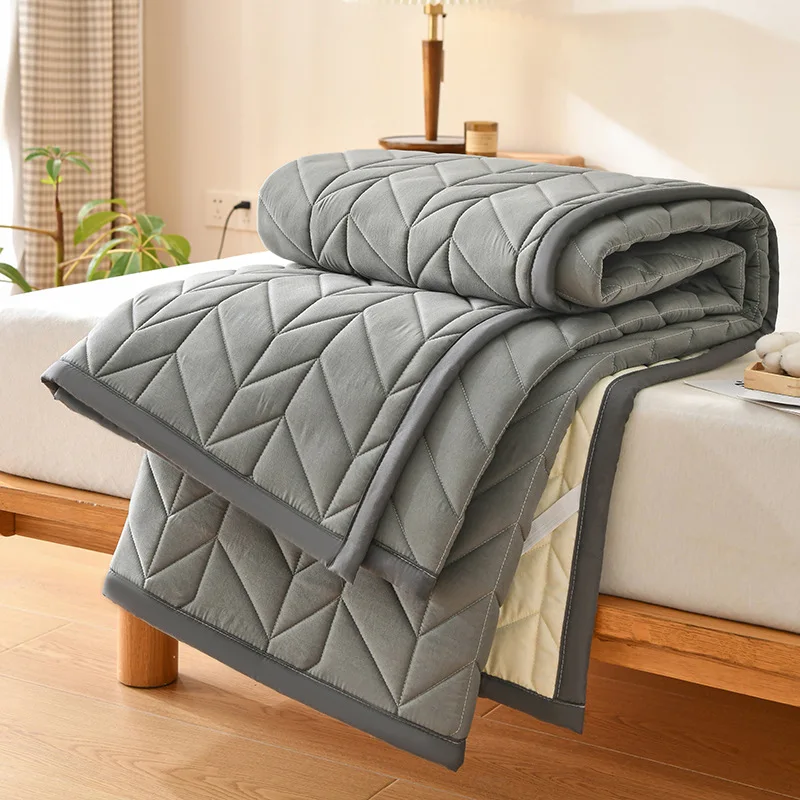 Sleeping Mat Quilted Mattress Cover Quilted Bed Fitted Sheet Bed Protector Pad Bed Topper Protection Pad Tatami Bed Cushion