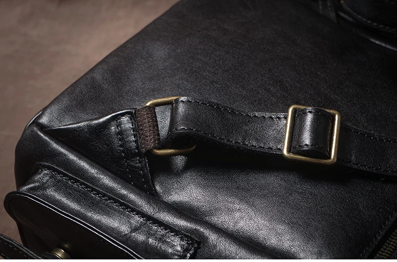 حقيبة ظهر نسائية من جلد البقر عالية الجودة من GURO حقيبة ظهر كلاسيكية للسفر في عطلة نهاية الأسبوع بتصميم فاخر حقائب مدرسية للبنات من الجلد الطبيعي