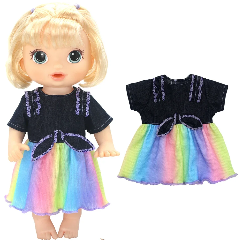 Vestido de verano para muñecas de 30 cm, con lentejuelas verdes, juguetes para bebés de 12 pulgadas, regalos de Navidad para niñas