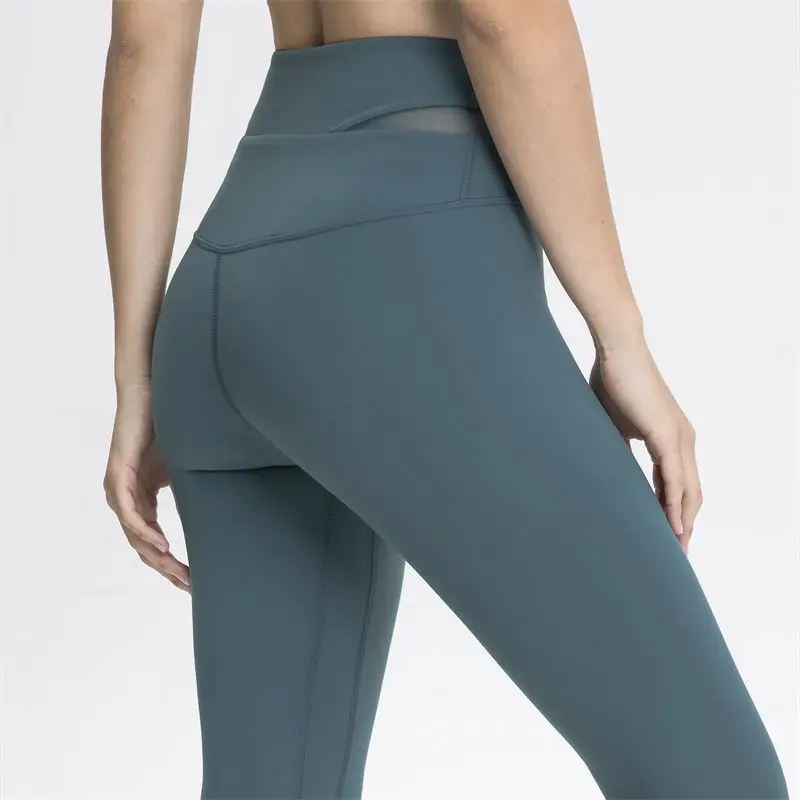 Lululemon Align Yoga Pants Storm Teal 25 High Rise Leggings - AAA Polymer