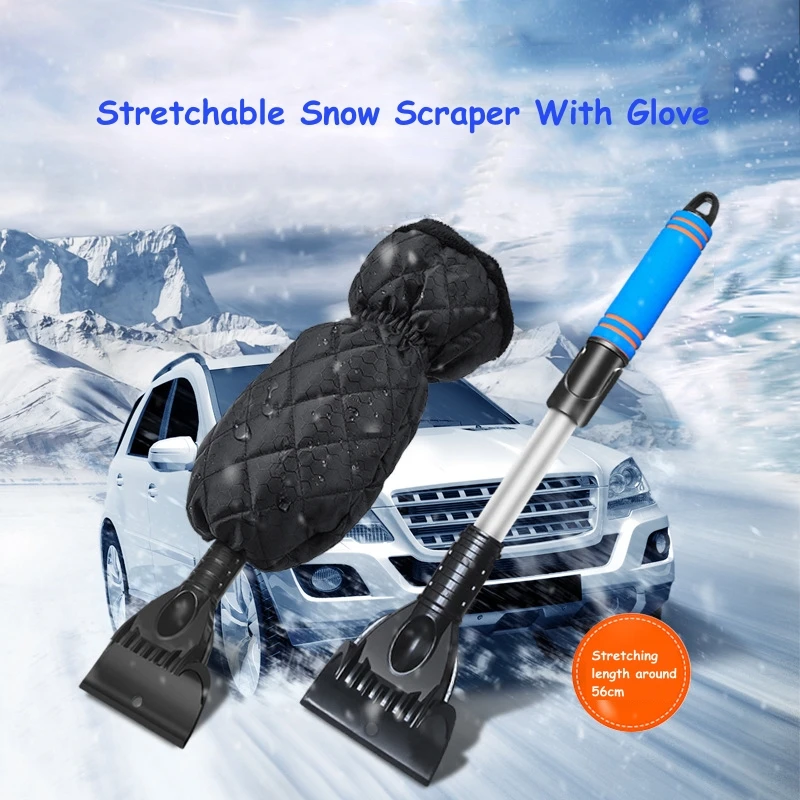 Car Snow Scraper Automobile Windshield Snow Removal Tool Vehicle