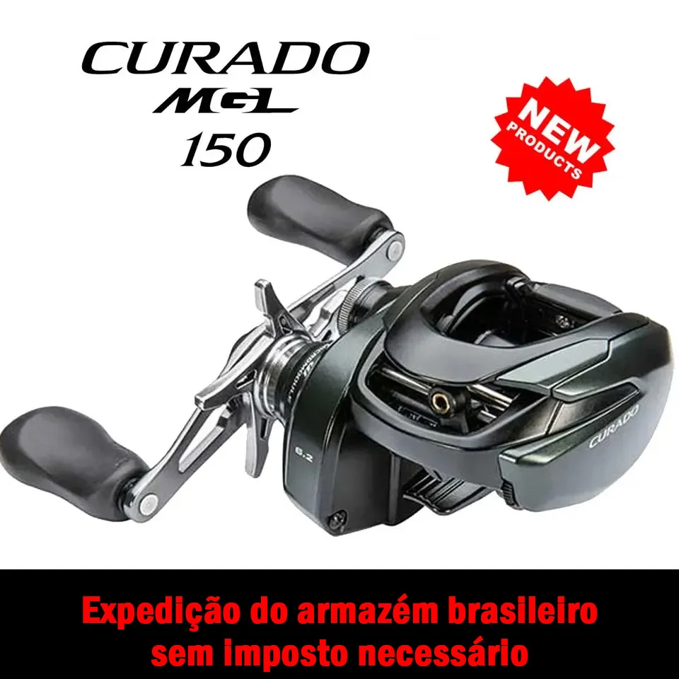 2022 Shimano Curado Mgl Mulinello Baitcast A Basso Profilo 151Xg 151Hg 71Xg 71Hg Mulinello Da Pesca Mulinello Baitcasting 7.4:1/8.1:1 5.5Kg Potenza