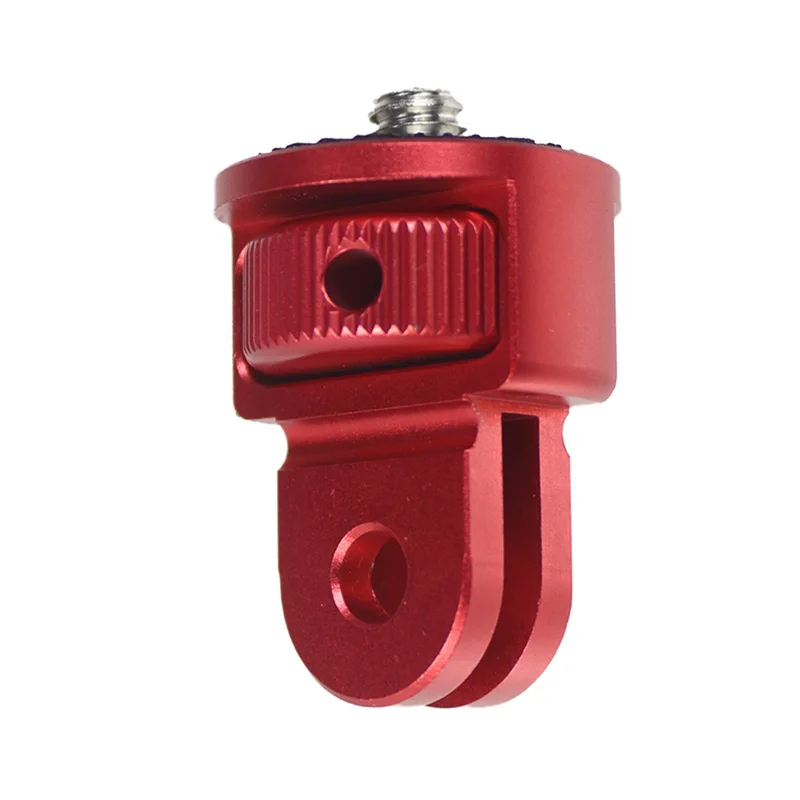 Rotating Mini Tripod Adapter with 1/4 Inch Screw and CNC Aluminum Locking Mount