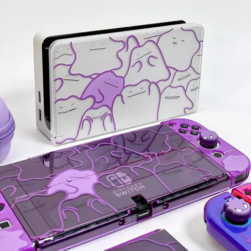 Purple Ditto Design Shockproof Protective Case