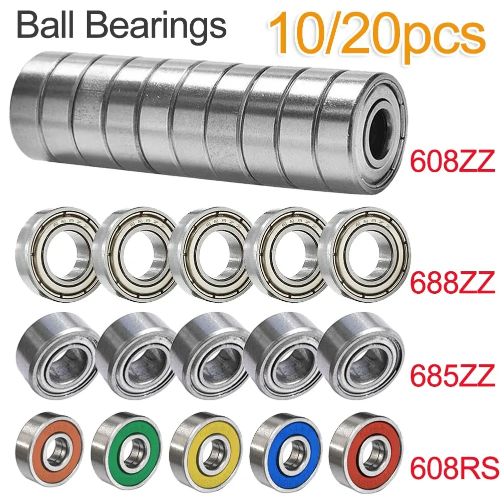 4 X 12 X 4 Mm Miniatura Ranura Profunda Rodamientos De Bolas Rodamientos De Modelo De Acero 604Z 604Zz 80014 Pack De 10