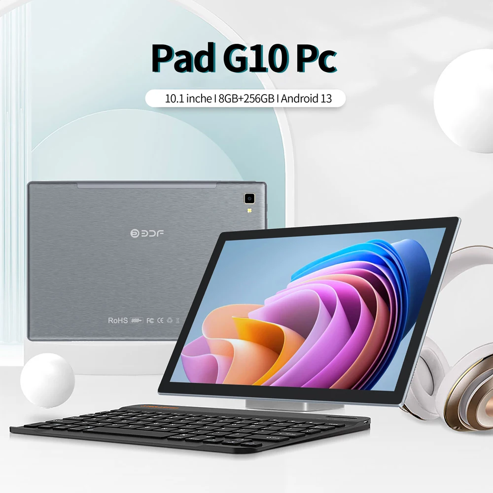 تابلت 10.1 بوصة 8GB RAM 256GB أندرويد 13