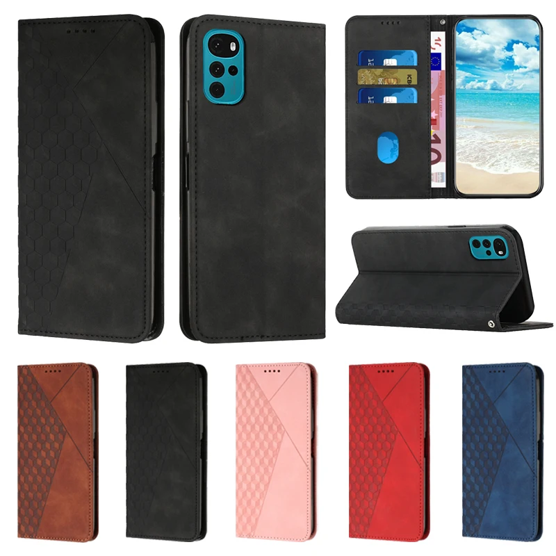 

Phone Cases For Moto Edge 40/30 Neo/20 Fusion/G73/G72/G71/G62/G Stylus 5G 2023/G Power 2022/G Play 2021 Wallet Magnetic Leather