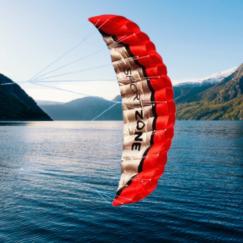 250cm Large Sports Kites Flying Dual Line Power Kites Outdoor Toys Beach Kite Board Wind Toys Kitesurfing Ripstop Nylon