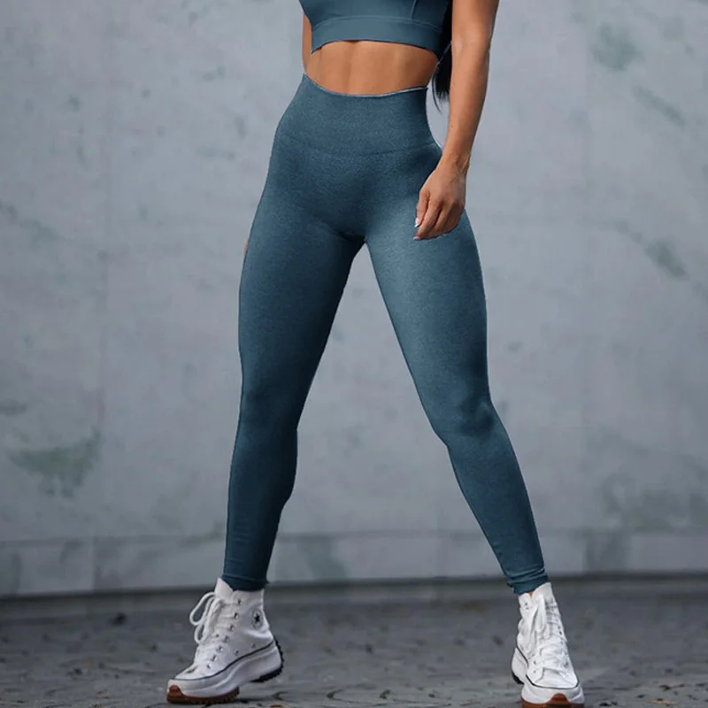 Sports Leggings,Sports Pants,Yoga Pants,Female Tights Women Fitness Sport Leggings Seamless Gym Running Yoga Sportswear High Waist Push Up Pants Athletic Slim Jogging Leggings
