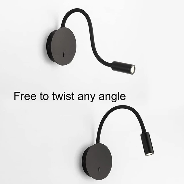 책 읽기와 실내 장식을 위한 현대적이고 기능적인 LED 램프