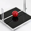 1Pc Square Dining Table Tissue Storage Rack, Simple Restaurant Coffee Shop Paper Box, Acrylic Metal Creative Tissue Holder 5