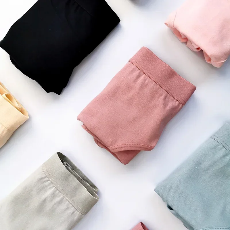 12 قطعة ملابس داخلية نسائية قطنية منخفضة الارتفاع...