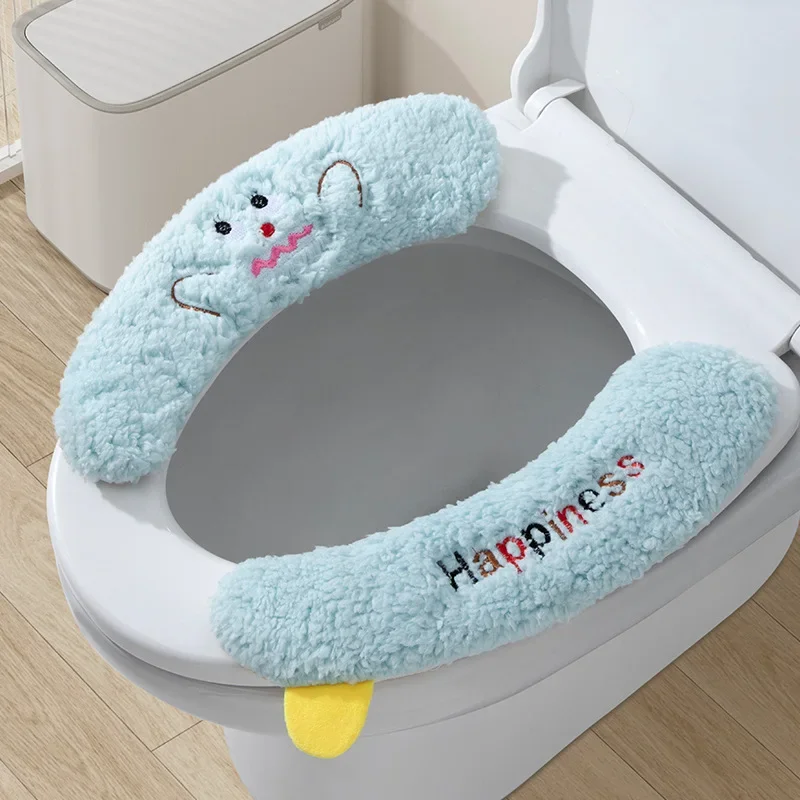 Cartoon Toilet Seat Covers Cushion Kids Toilet Training with Handle Toilet Sticker 4Season Universal Seat Cover Sticker Cushion 2