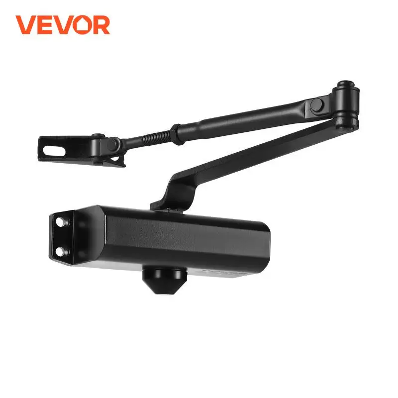 VEVOR Door Closer Commercial or Residential Use Automatic Hydraulic Cast Aluminum For Door Weights 100/ 150/ 187/ 330 Lbs
