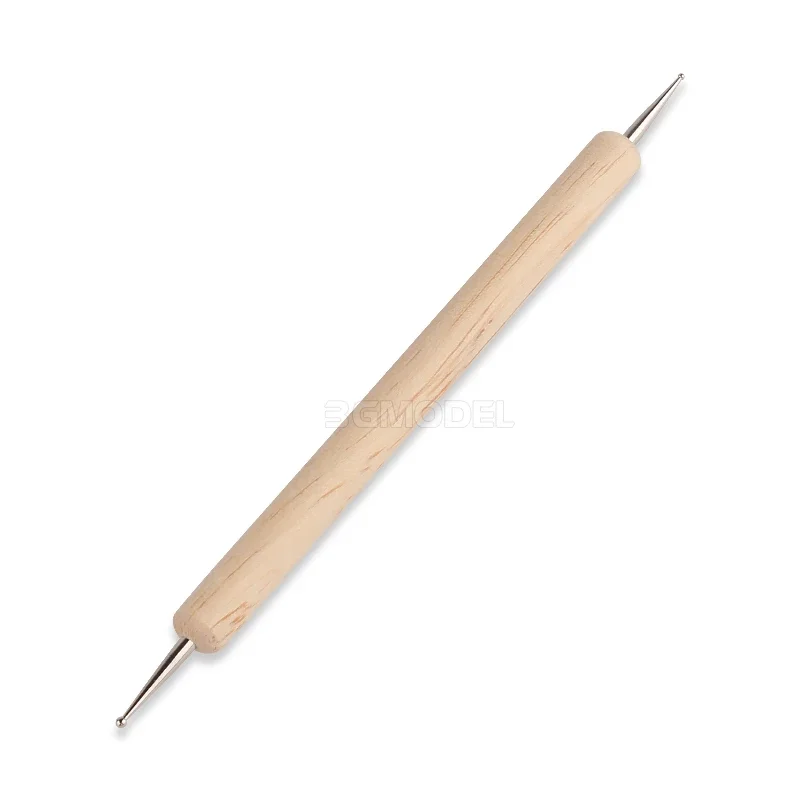 GJ-195 Double Metal Head Glue Dispensing Stick Adhesive Cement Dispenser Rod for Assembly Model Buiding Tools Hobby DIY Parts