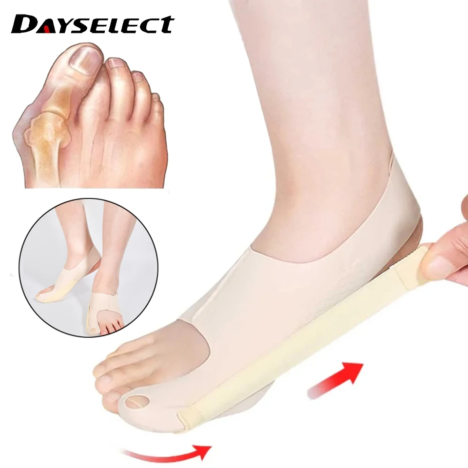 

1Pcs Bunion Corrector Relief for Women Men, Big Toe Separator Toe Straightener for Hallux Valgus and Big Toe Joint Pain Relief