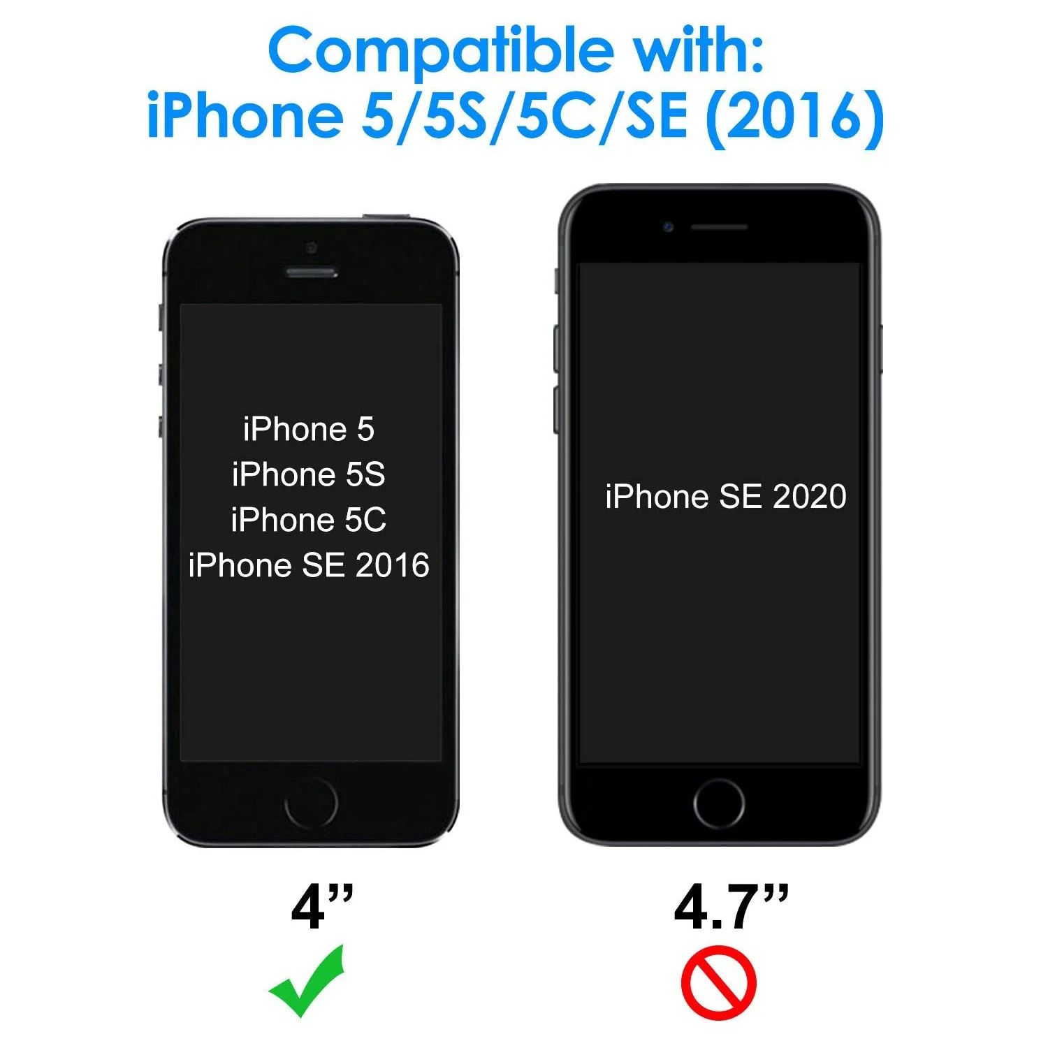 2/4 шт. Защитное стекло для экрана для iPhone 5 5S 5C SE 2016 пленка из закаленного стекла