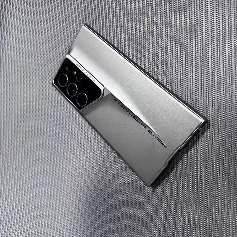 Ultrathin Mecha Blade Hard PC Matte Shockproof Phone Case with Lens Protection