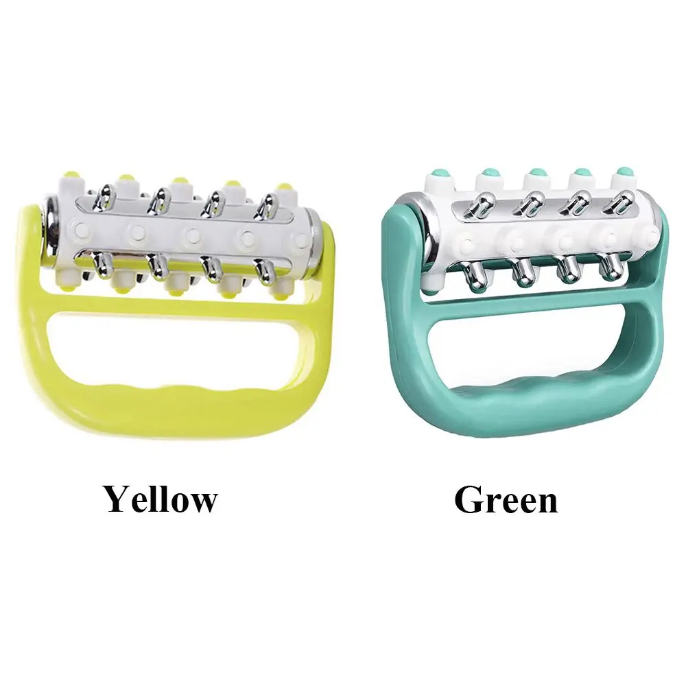 Massage Roller Electroplated Roller Massager Portable Handheld Anti Relief Blasting Massage Roller Muscle Massage Fascia Massager