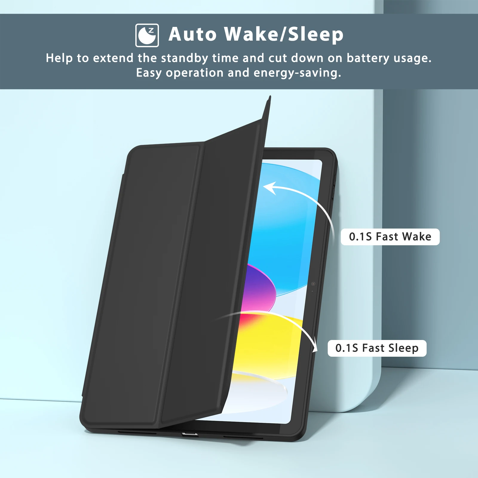 Premium Flip PU Leather Cover