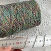 500g Unique Fancy Space Dye Gold Silver Silk Cotton Hollow Yarn Handwork Crochet Knit Metallic Yarn Thread X5599 4