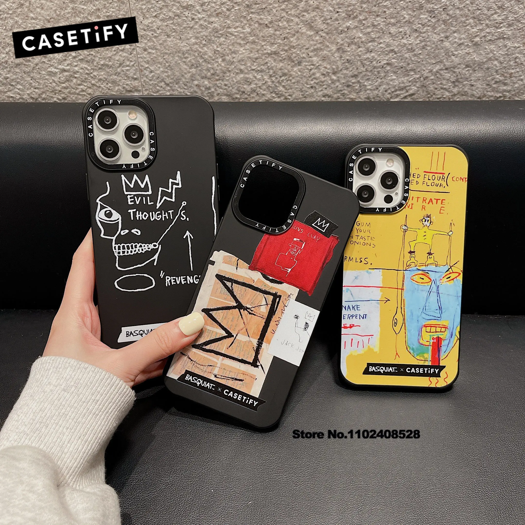 CASETIFY Co Branded Liquid Silica Phone Cases for iPhone 14 13 12 11
