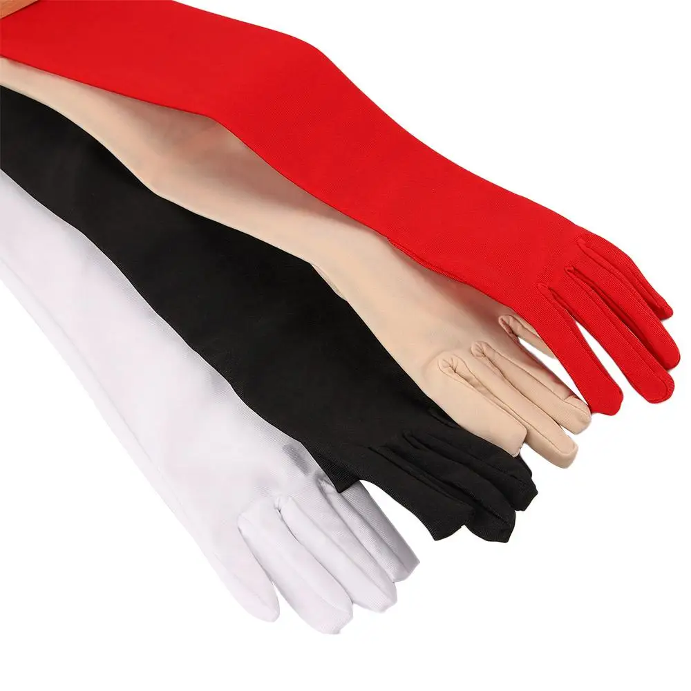 

Elbow Accessories Sunscreen Sun Protection Parties Opera Finger glove Driving Gloves Long Gloves Prom Gloves