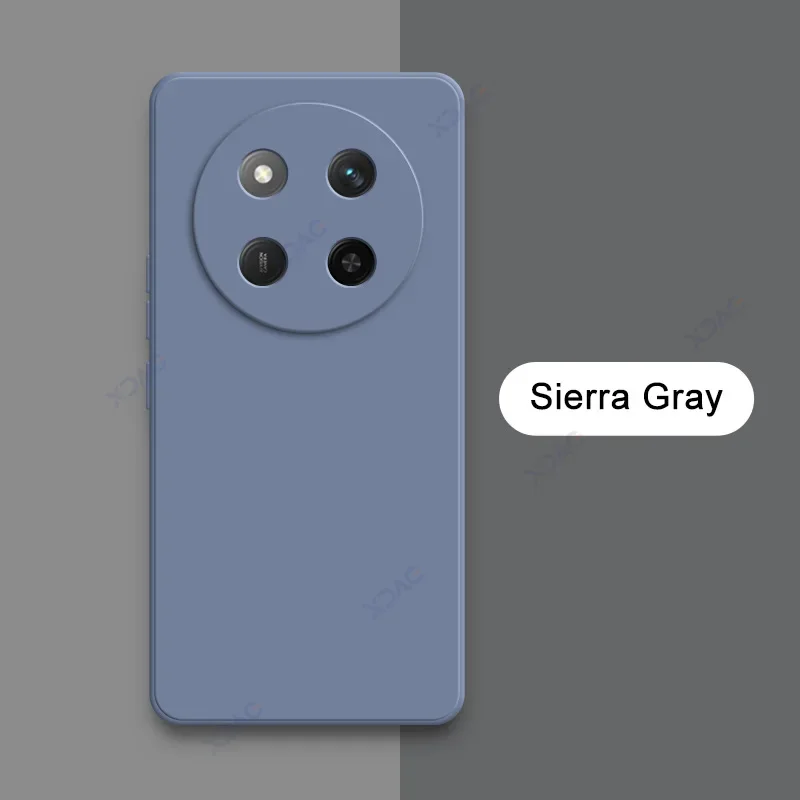 Enhanced Liquid Silicone Shockproof Phone Case - Soft 360° Protection with Square Design