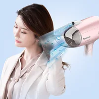 Panasonic Hair Dryer 1600W Negative Ion Hair Care 3 Modes Hot & Cold Dual Air Adjustment Home Salon Hair Dryer 2