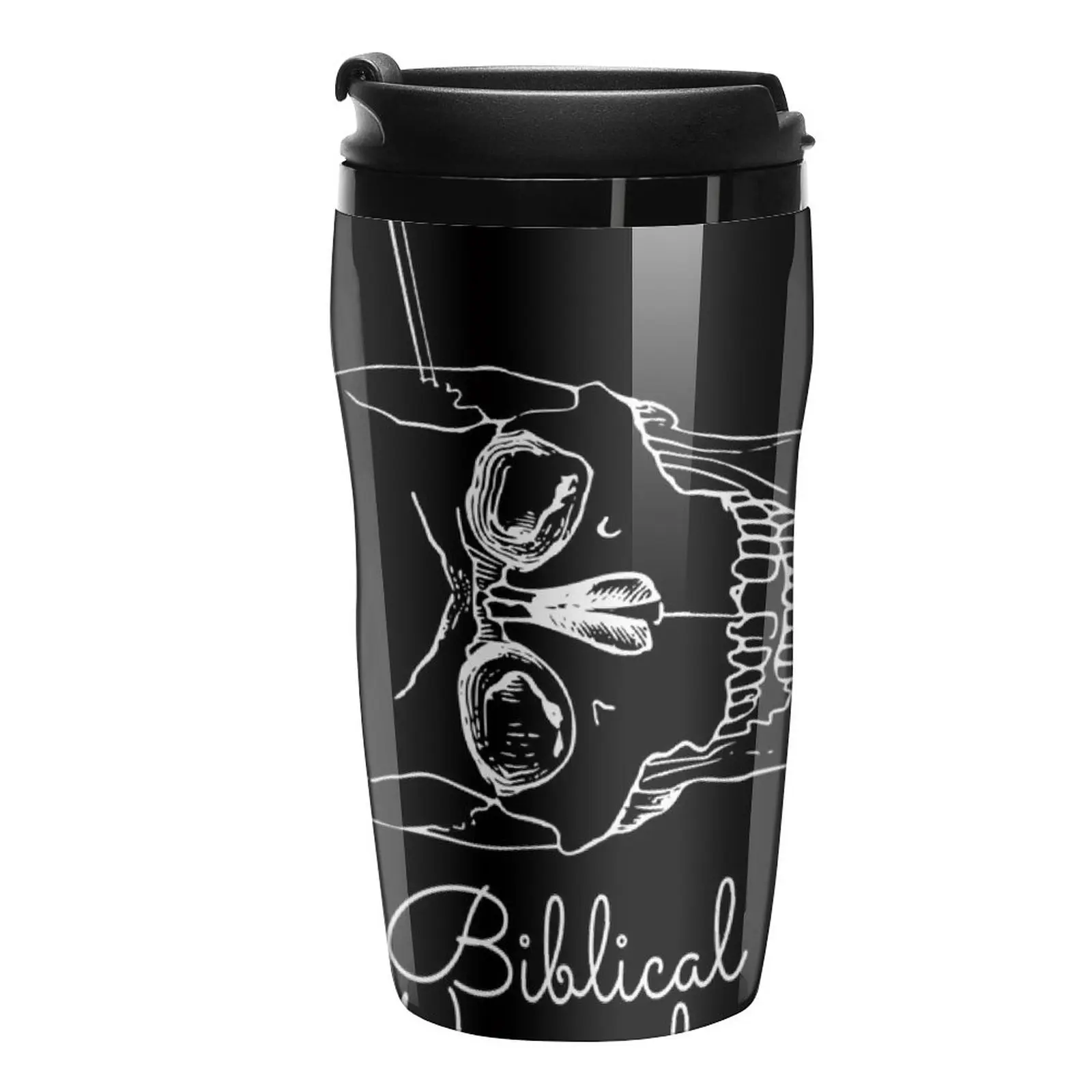 

New Biblical Womanhood -White Text Travel Coffee Mug Cups For Coffee Espresso Coffee Bowls Butterfly Cup