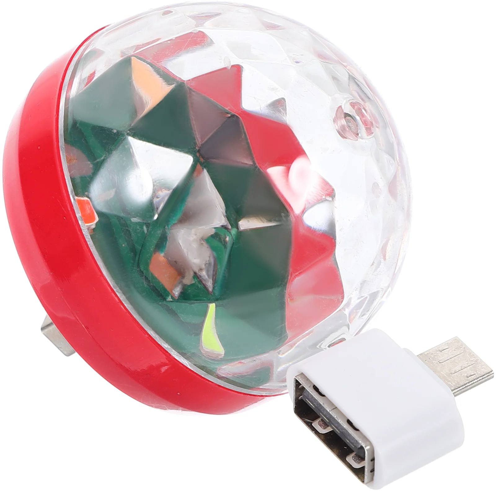 

Stage Disco Ball Light Mobile Phone USB Powered Lights USB Disco Ball Light DJ Lighting Karaoke Lights For Party Bar 4X4X4.8cm