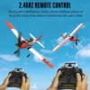 T28 Trojan RC Plane 761-9 2.4G 4CH Warbird RC Airplane One-key Aerobatic Remote Control Aircraft Plane Model for Children Aldult 2